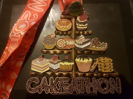 Paul Blackwell Cakeathon Medal