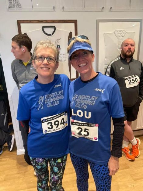 Louise Balfour and Bev Shortley.